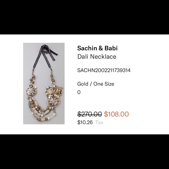 Sachin + Babi necklace - Picture 8 of 8